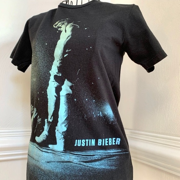 Justin Bieber Short Sleeve Tee Shirt Size XS - Picture 7 of 8